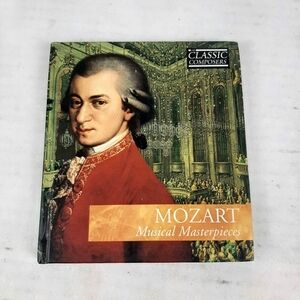 🛍Mozart Musical Masterpieces Classic Composers #3 Music CD Book